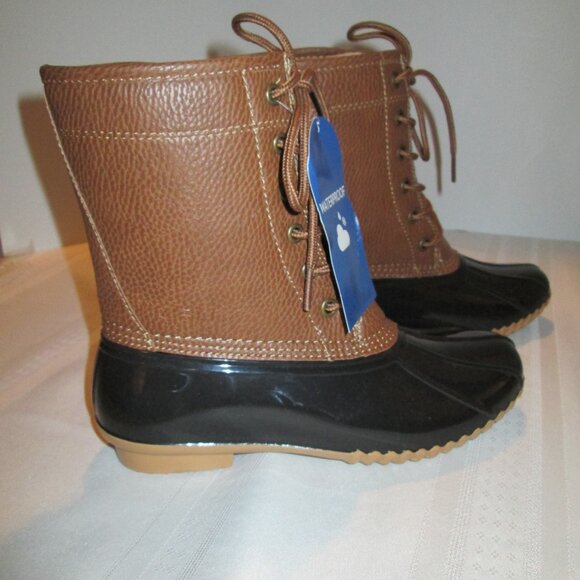 JBU Women's Maplewood Water-Resistant Lace-up Boots 6M - Picture 9 of 11